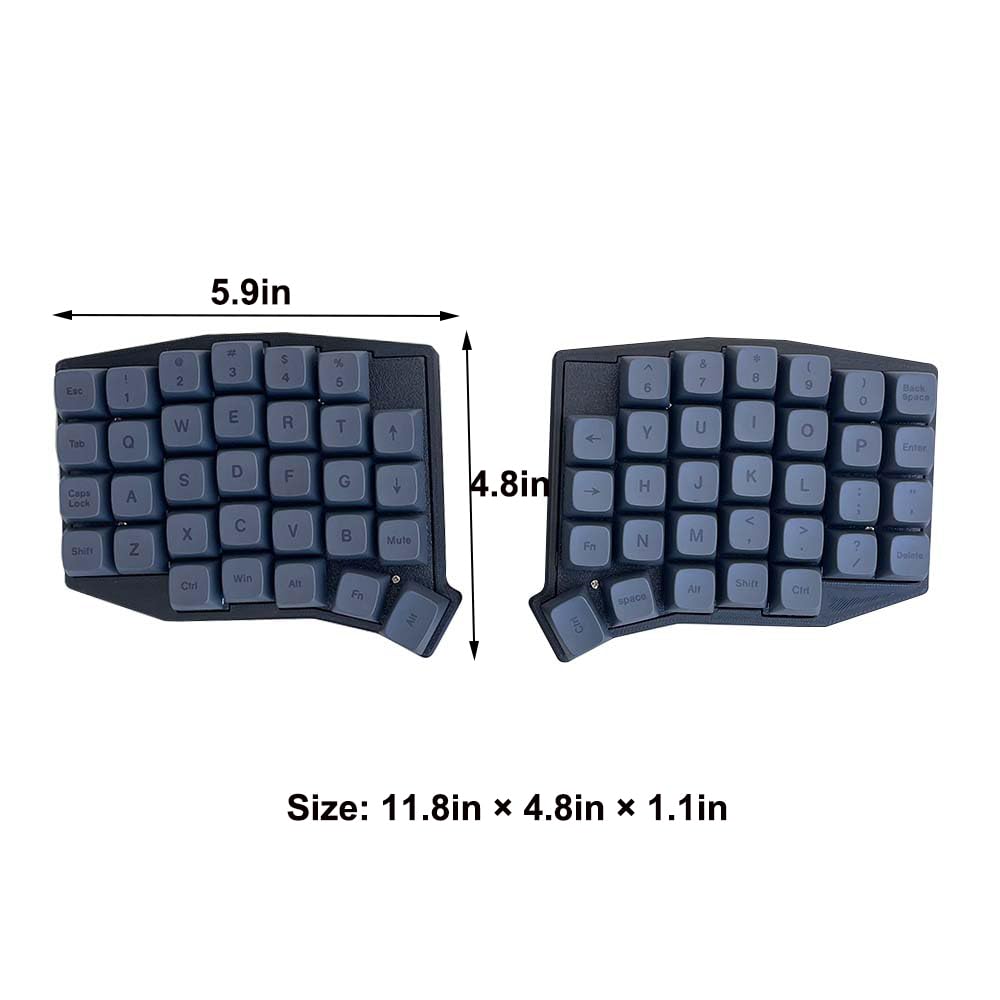 Amazon | SZRKBD Sofle エルゴノミックスプリットMXメカニカル